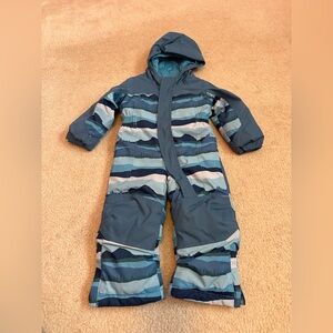 L.L. Bean Blue Insulated Outerwear Snowsuit